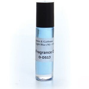 1/3 Oz Bottle Light Blue Men’s Fragrance Body Oil